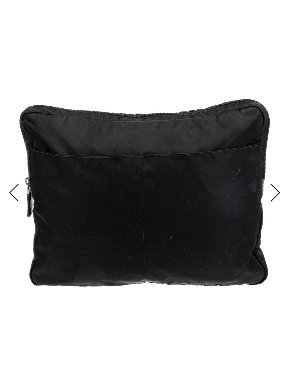 Prada Black Portfolio Tessuto Laptop with Top Handle - Picture 4 of 6